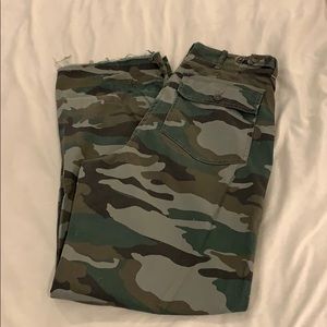 Camo High Waisted Foundry Pant
